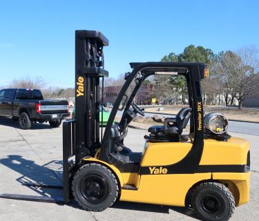 Yale Pneumatic Forklift Atlanta Georgia, 6000lb Yale Pneumatic Forklift Georgia