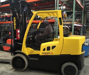 Large Hyster Forklifts