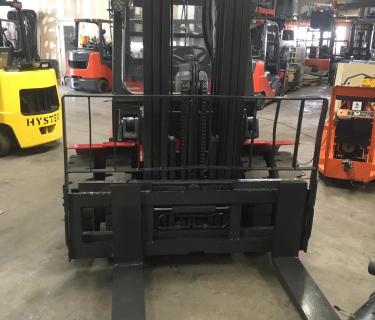 10 000lb Kalmar Pneumatic Forklift Three Stage Mast Side Shifting Forks Industrial Liquidators Atlanta Area Forklifts Rentals Sales