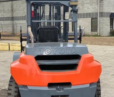 2015 Toyota 15,500lb Pneumatic Forklift Turbo Diesel 