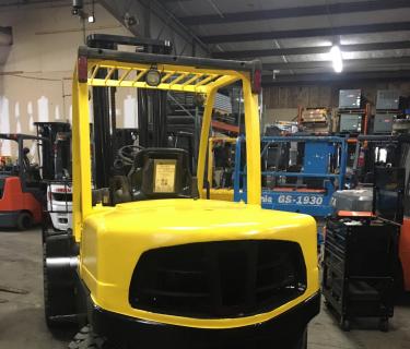 2016 Hyster H100FT 10000lb Pneumatic Diesel Forklift