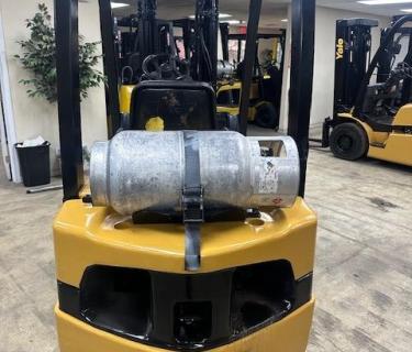 5000lb yale forklift 3 stage mast side shifting forks for sale Atlanta Georgia