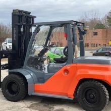 2015 Toyota 15,500lb Pneumatic Forklift Turbo Diesel 