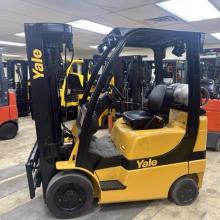 Yale 5000Lb Forklift 4 Stage Mast Side Shifting Forks Forklifts for sale Atlanta Georgia