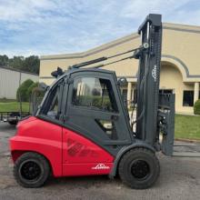 Linde 10,000LB Pneumatic Forklift for sale Atlanta Georgia